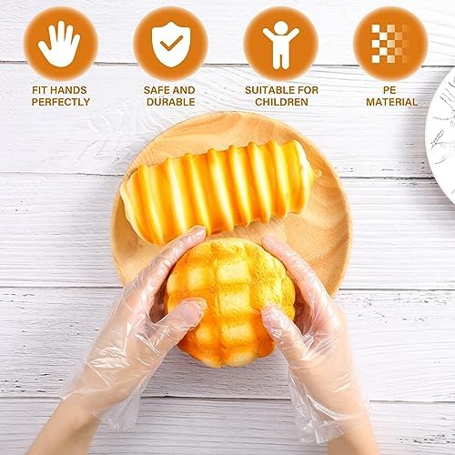 100PCS Kids Food Prep Disposable Gloves