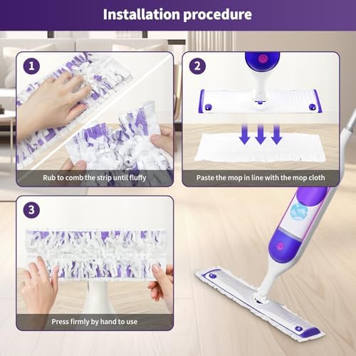 16 Pack PowerMop Mopping Pad Refills Multi-Surface Wood Floor Compatible