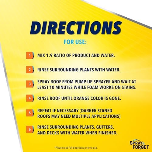 Spray Forget 1-Gallon Roof Cleaner Concentrate 1