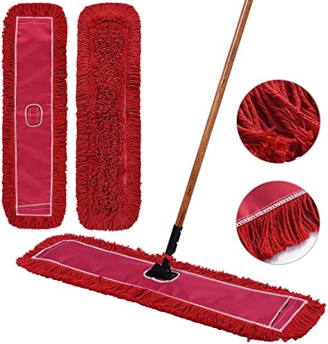 L Luke Supply Matthew Cleaning 36 Inch Cotton Mop Refill 6 Pack
