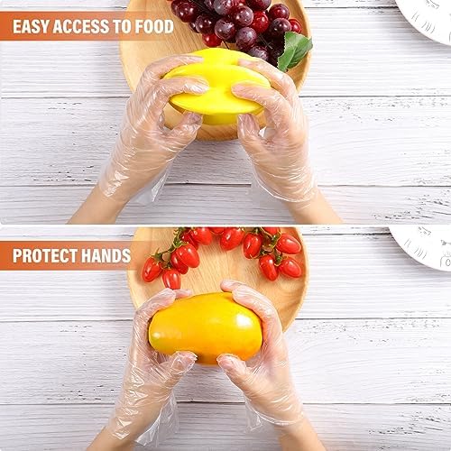 100PCS Kids Food Prep Disposable Gloves