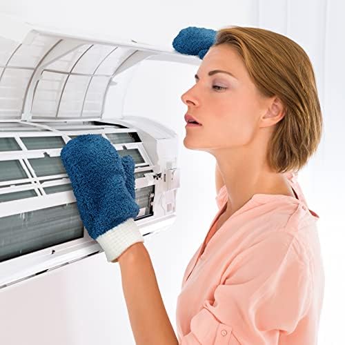 BBTO 3 Pairs Microfiber Dusting Mitts with Thumb