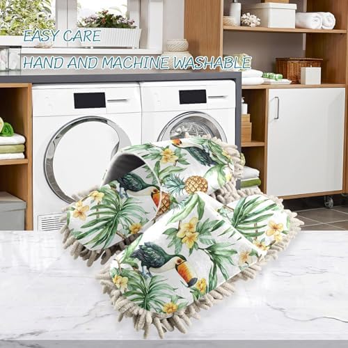RunningBear Cozy Mop Slippers for Kitchen Floor Cleaning