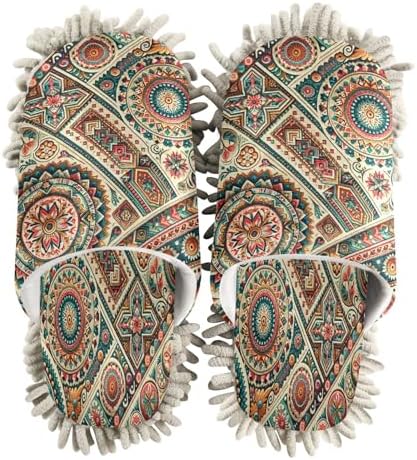Zhirexin Mandala Pattern Cleaning Slippers