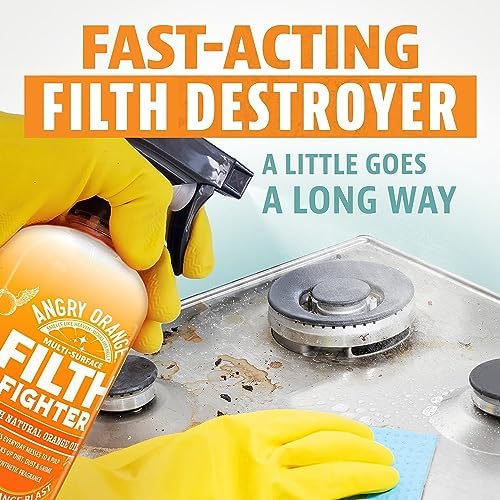 ANGRY ORANGE Citrus Cleaner Spray 24oz Value Pack