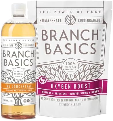 Branch Basics Concentrate Oxygen Boost REFILL All Purpose Stain Remover Duo