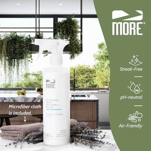 MORE - Stainless Steel Cleaner Polish Bundle