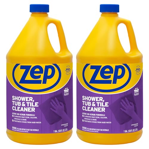 Zep Shower Tub and Tile Cleaner 1 Gallon Case of 2