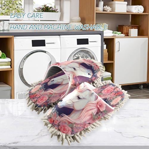 Zhirexin Cute Animal Mopping Slippers for Home Cleaning