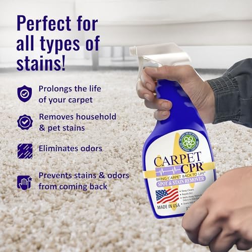 Carpet CPR Spot Stain Remover Spray 32oz Heavy Duty