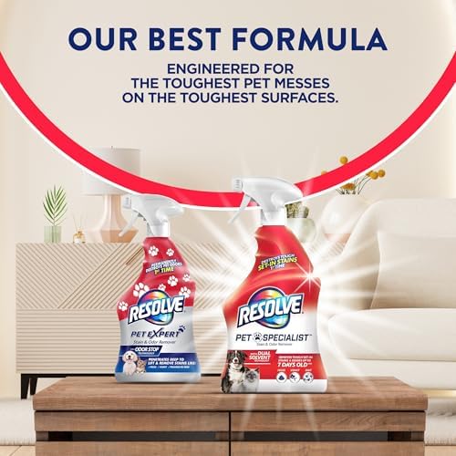 Resolve Pet Specialist Stain Odor Remover Spray 22Fl Oz 1