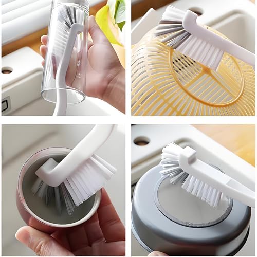 Lazzineer 12Pcs Cleaning Brush Set