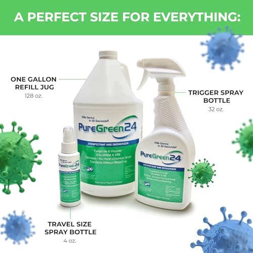 PureGreen24 Starter Pack Disinfectant Safe for Skin