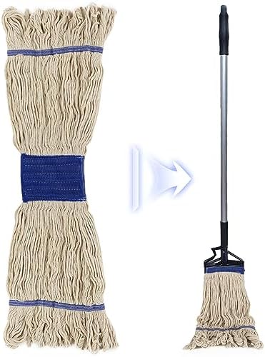 ZOFORTY 6Pc Loop-End Mop Head Refills