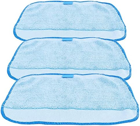 Sonew Wet Fiber Mopping Cloths 3pcs Reusable Replacement Heads 1