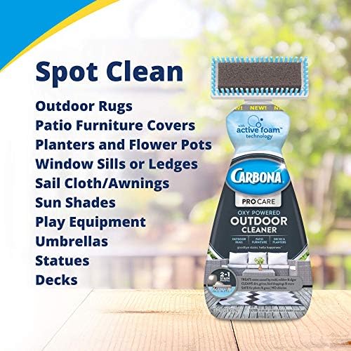 Carbona Pro Care Oxy Powered Outdoor Cleaner 22 Fl Oz 2 Pack