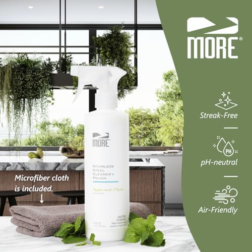 MORE Stainless Steel Cleaner Polish Bundle