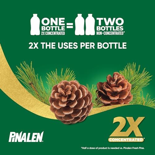 PINALEN 2X Max Aromas Multipurpose Cleaner - 56 fl oz Fresh Pine Scent