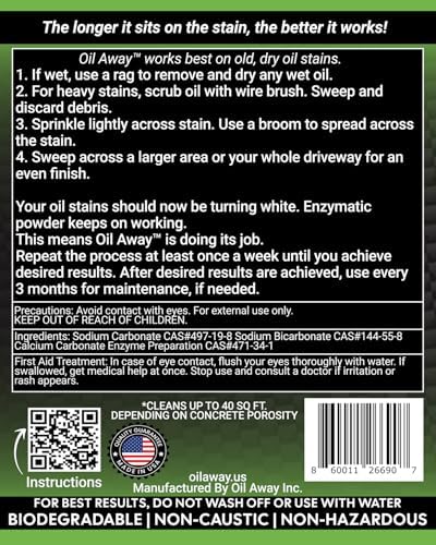 Oil Away Oil Stain Fighter Starter Size