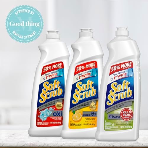 Soft Scrub Multi-Purpose Cleaner with Oxi 36 Oz Pack of 6