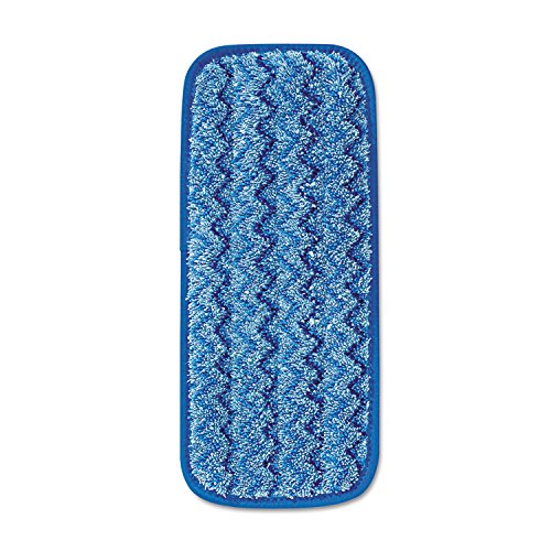 Rubbermaid Commercial Q411 BLU Microfiber Dust Mop Pads Pack of 12