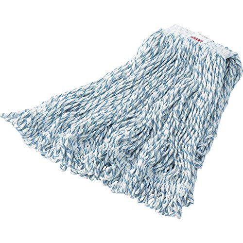 Rubbermaid Commercial 20 OZ Web Foot Finish Wet Mop White 1