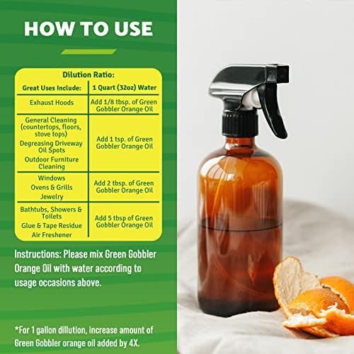 Green Gobbler Cold Pressed Orange Oil 32oz 2 Pack
