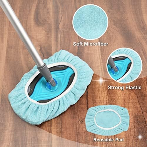 Layers Dust Mop with Reusable Cloths and Dry Pads