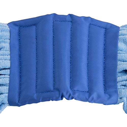 Genuine Joe GJO47540 Blue Microfiber Mophead Refill Pack of 12 1