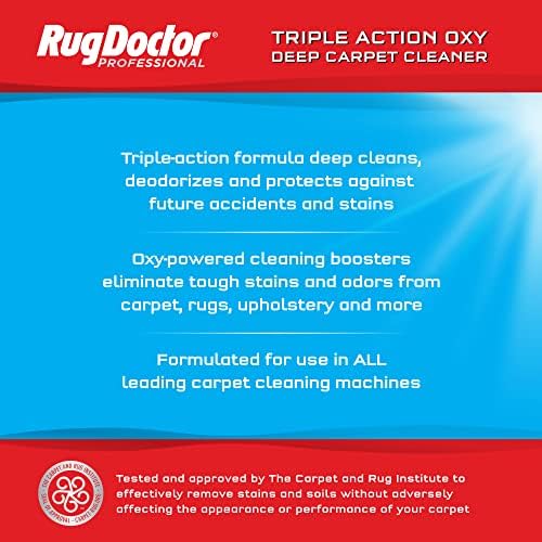 Rug Doctor Triple Action Oxy Deep Carpet Cleaner 48 oz 1