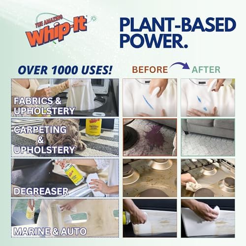 Whip It Cleaner Concentrate 32 OZ Multi Purpose Stain Remover