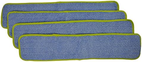 CleanAide Super Absorbent Microfiber Mop Pad Refills 4-Pack