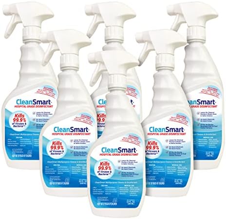CleanSmart Hospital Grade Disinfectant 23 oz Pack of 6