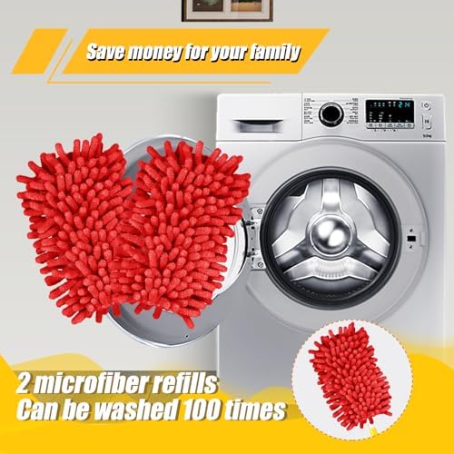 2pcs Microfiber Duster Refills Heavy Duty