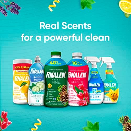 PINALEN Max Aromas Multipurpose Cleaner - Floral Delight 56 fl oz