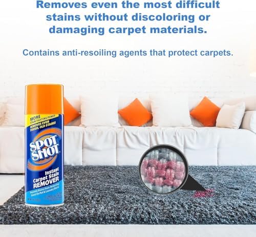 WD-40 Spot Shot Professional Carpet Stain Remover Aerosol 14 oz