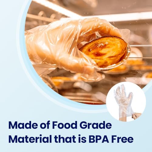 Cleanwrap Disposable Gloves - LDPE BPA Free 6 Length