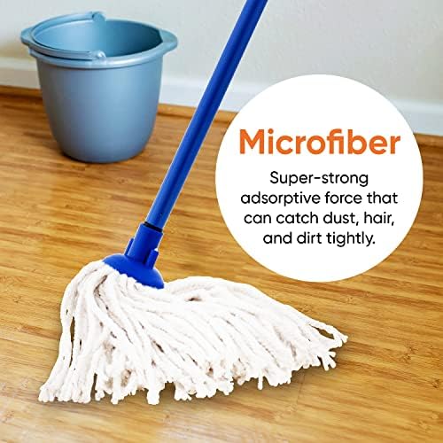 Superio Cotton Mop Head Refill - 10 Inch Strings