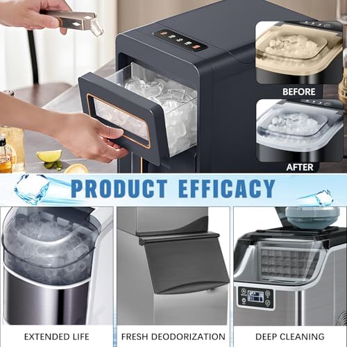 EHENiZ Ice Maker Descaler Cleaner Tablets 12 Pack for Clear Ice