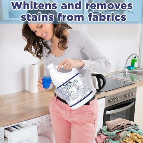 Jantle Bleach Cleaner 1 Gallon 12 Bottles Bulk