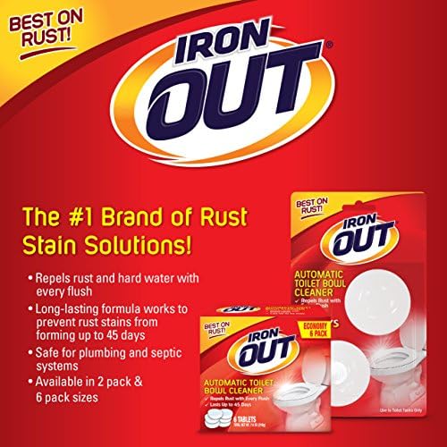 Iron Out Rust Stain Remover Tablets and Gel Spray