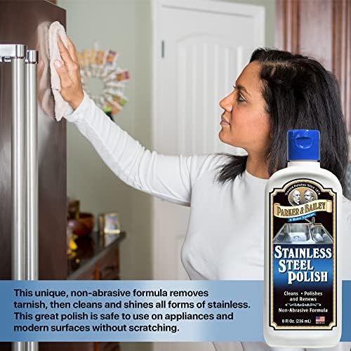 Parker Bailey Stainless Steel Polish - Shine Up Appliances and Kitchen Surfaces