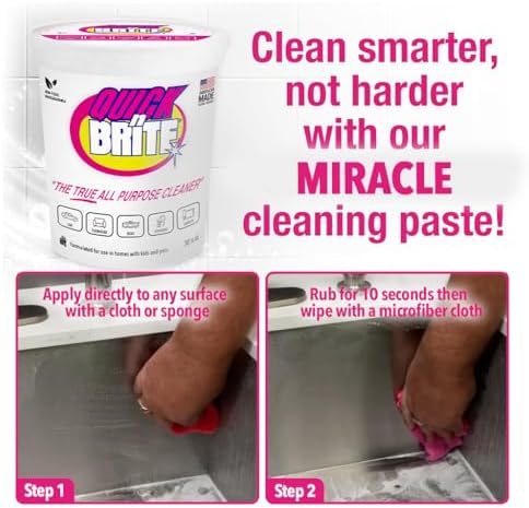 Quick N Brite All Purpose Cleaning Paste 32 oz