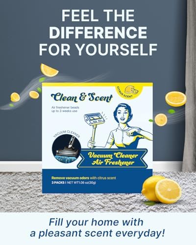 Citrus Air Freshener Beads for Vacuum Pack of 5