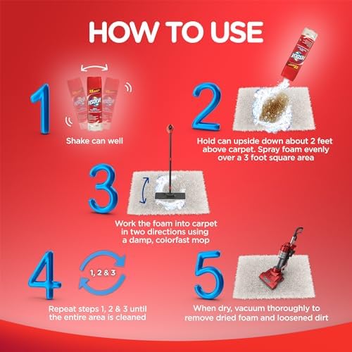 Resolve High Traffic Carpet Foam Cleaner 22 oz Can