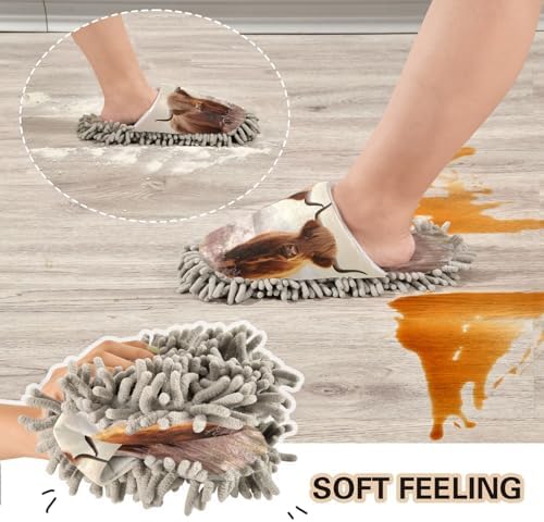 Zhirexin High Absorbency Cleaning Slippers 1