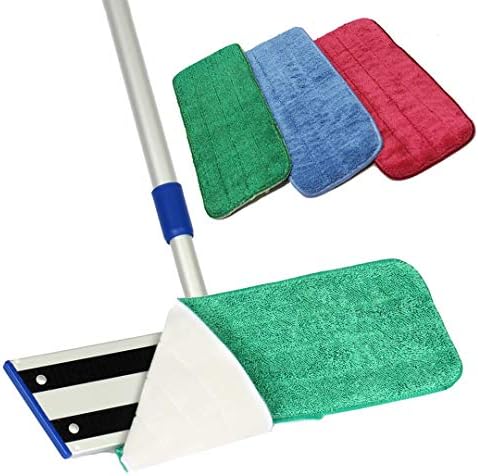 Arkwright Spray Mop Replacement Pads - Pack of 12 Red 18 in