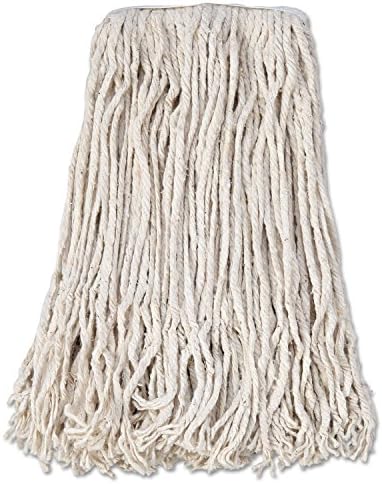 Boardwalk Banded Cotton Mop Heads 24 White Pack Of 12