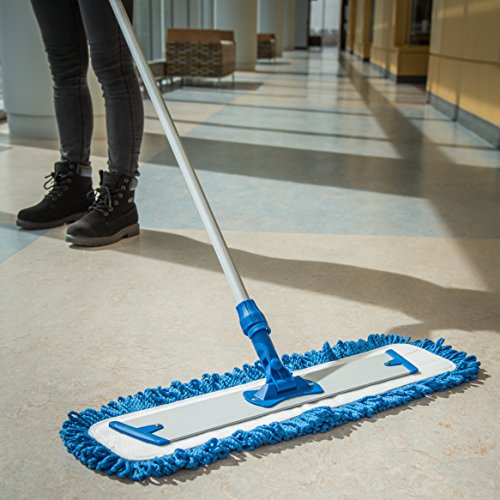 Flo-Pac Dry Mop Pad 24 Inches Blue