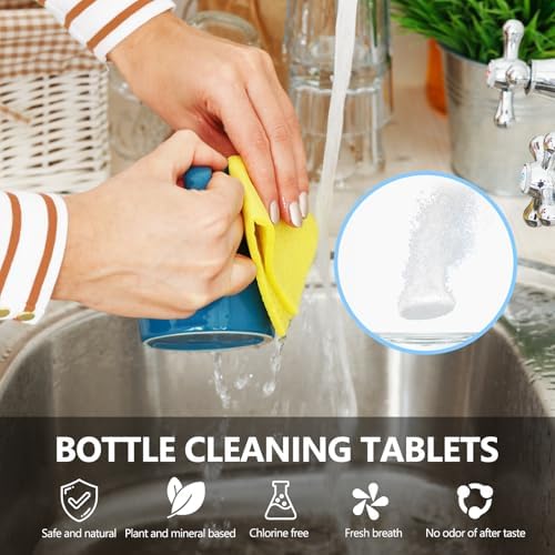 USKICH Water Bottle Cleaning Tablets 48 Pack